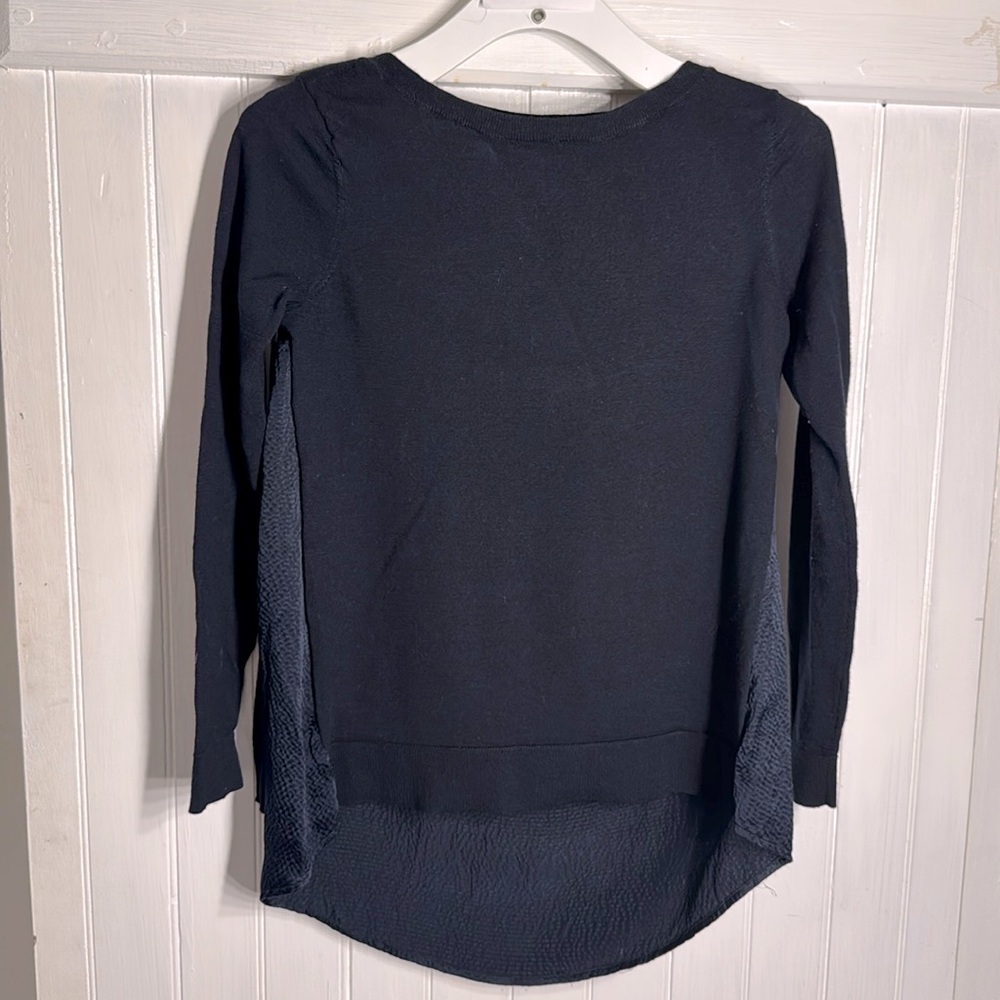 Sweater with Silk backing